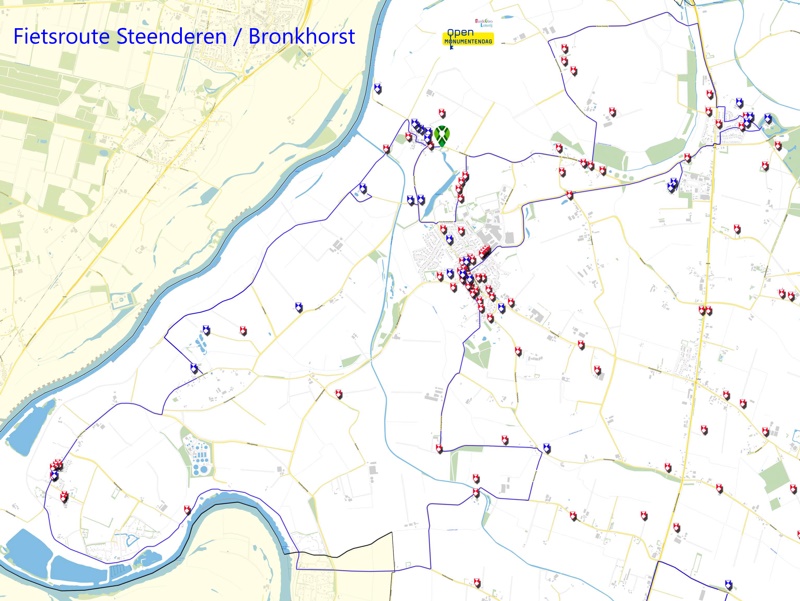 OMDB - fietsroutekaart Steenderen-Bronkhorst-s